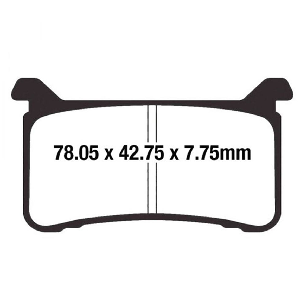 EBC FA700HH HONDA CBR600/1000 17-20 , VFR800X 17-18 SINTER ON FREN BALATASI