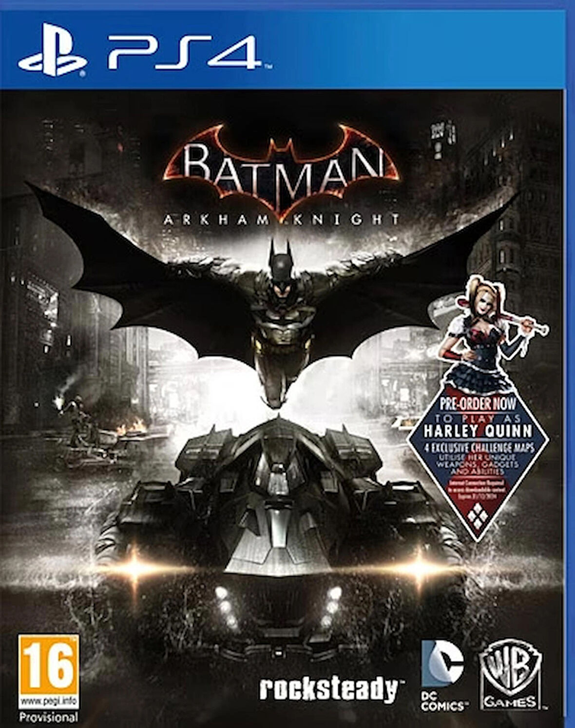 Warner Bros Ps4 Batman Arkham Knight