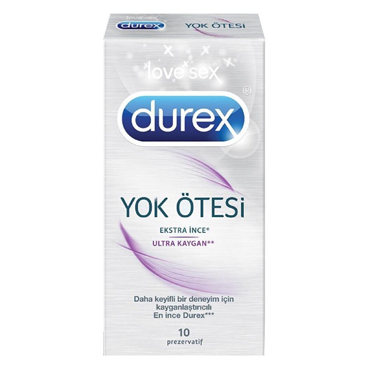 Durex Yok Ötesi Ekstra İnce Ultra Kaygan 10'lu