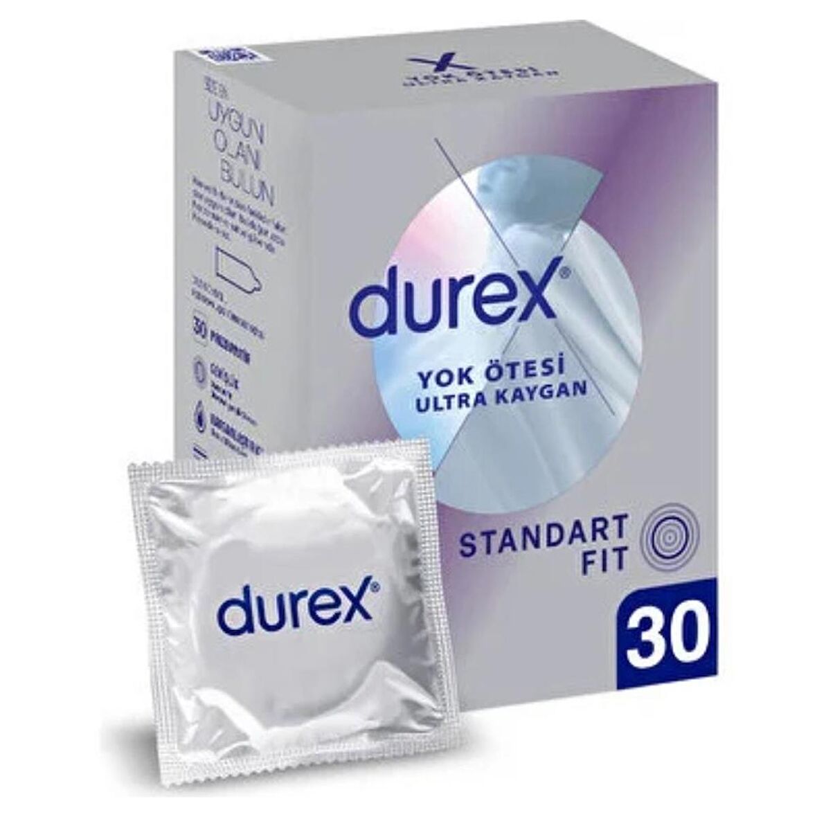 Durex Yok Ötesi Ultra Kaygan Prezervatif 30 lu