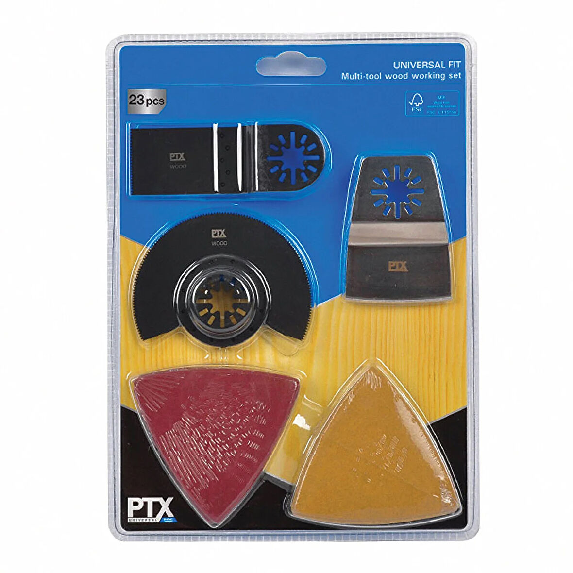 PTX ÇOK AMAÇLI ALET SETİ AHŞAP (23 PRÇ)