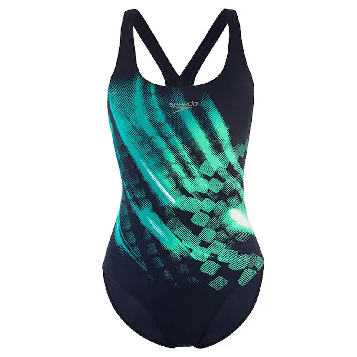 Speedo Kadın Yüzücü Mayosu Lacivert Plmt Pbck Af Navy Green 8 06187B360