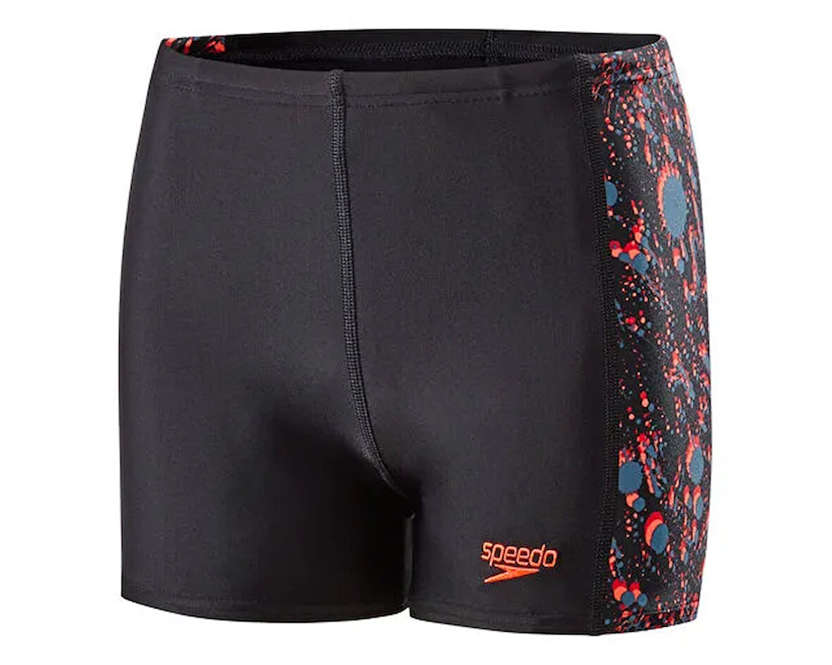 Speedo Erkek Çocuk Mayosu Siyah Av Pn Asht V3 Jm Blk Red 8-09530C238