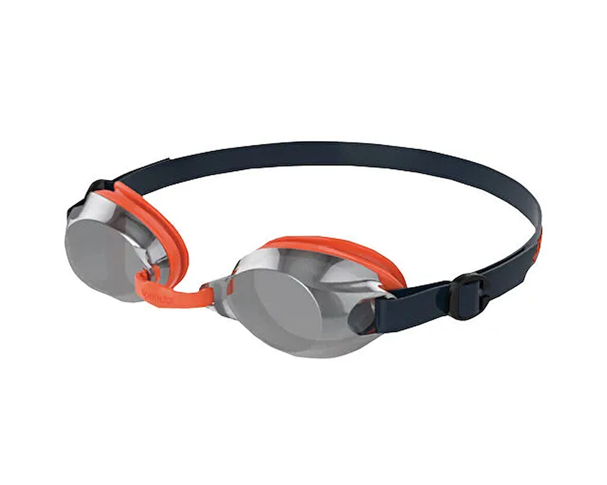 Speedo Jet Mirror Gog Ju Navy/Orange Çocuk Aynalı Yüzücü Gözlüğü 8-12636F989 Renkli