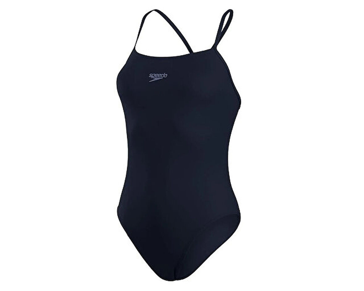 Speedo Eco End+ Tsrp Af Navy Kadın Yüzücü Mayosu 8-13539D740 Lacivert