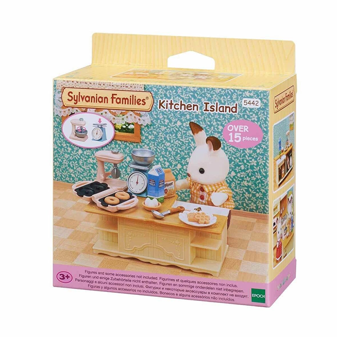 5442 Sylvanian Families Ada Mutfak +3 yaş figür dahil değil