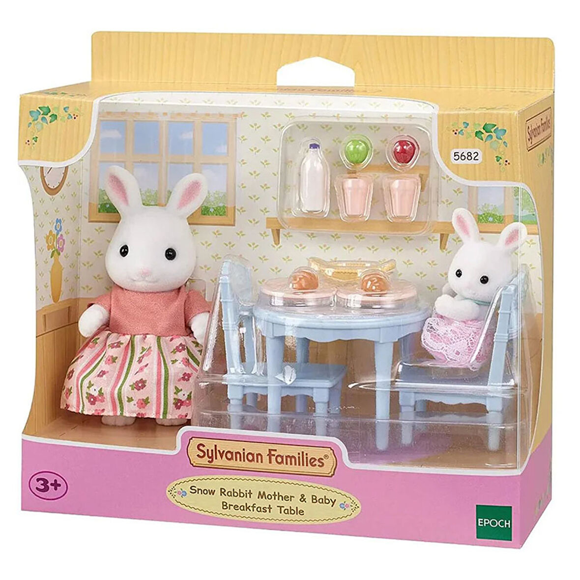 Sylvanian Families Kar Tavşanı Anne ve Bebek Kahvaltı Seti  5682
