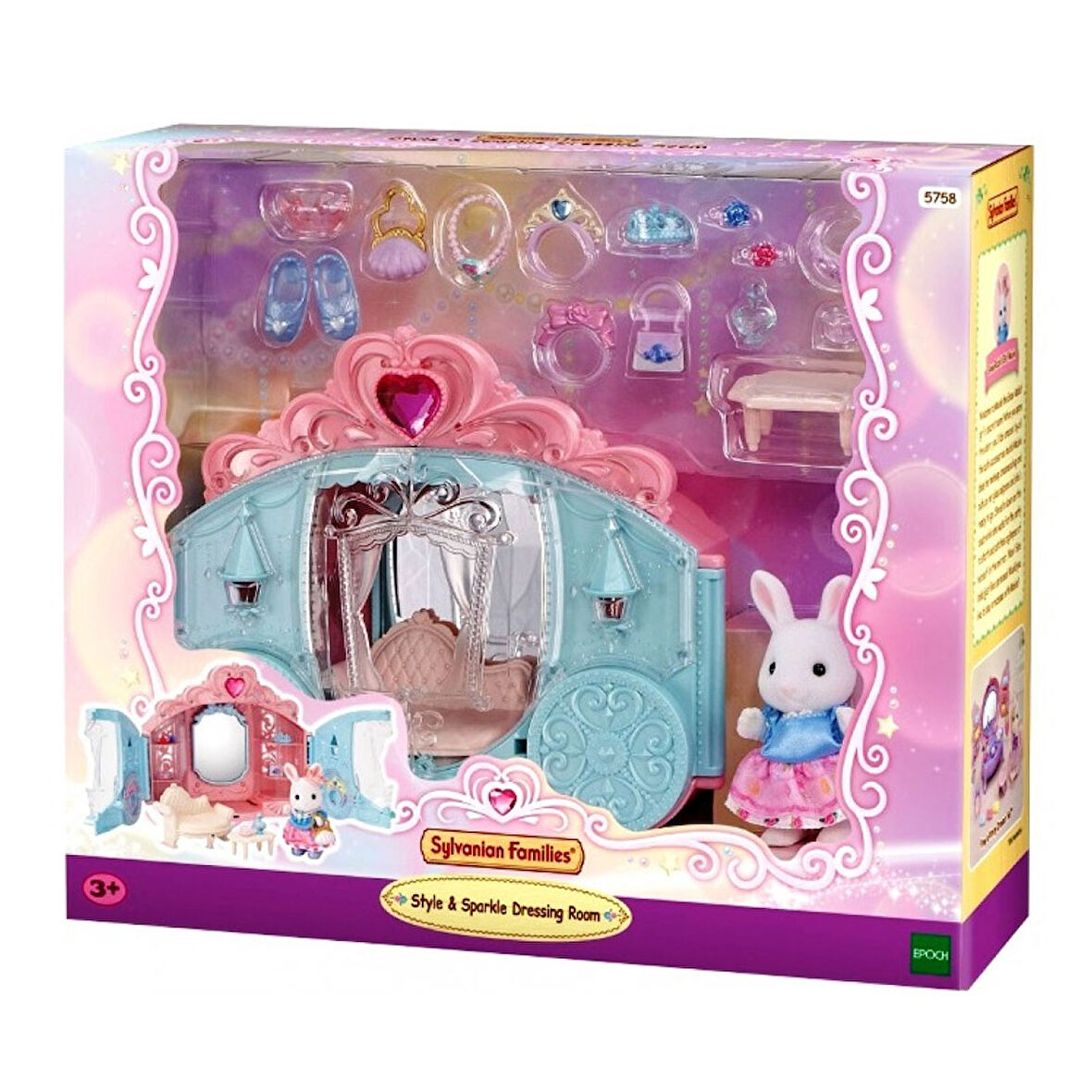 Sylvanian Families Işıltılı Giyinme Odası 5758