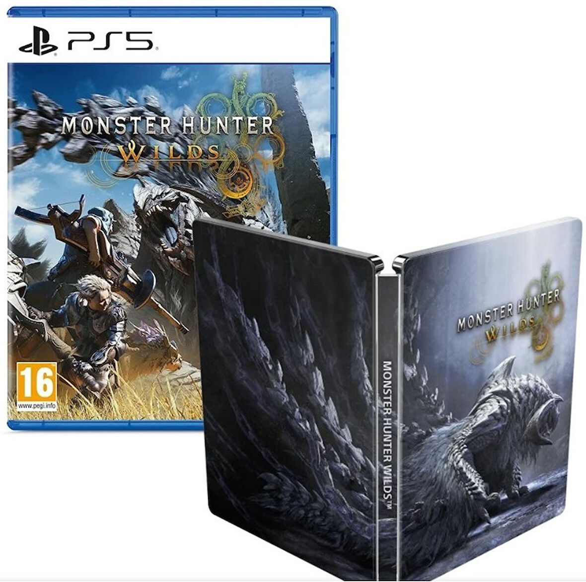MONSTER HUNTER WILDS Steel Book  EDITION PS5 OYUN