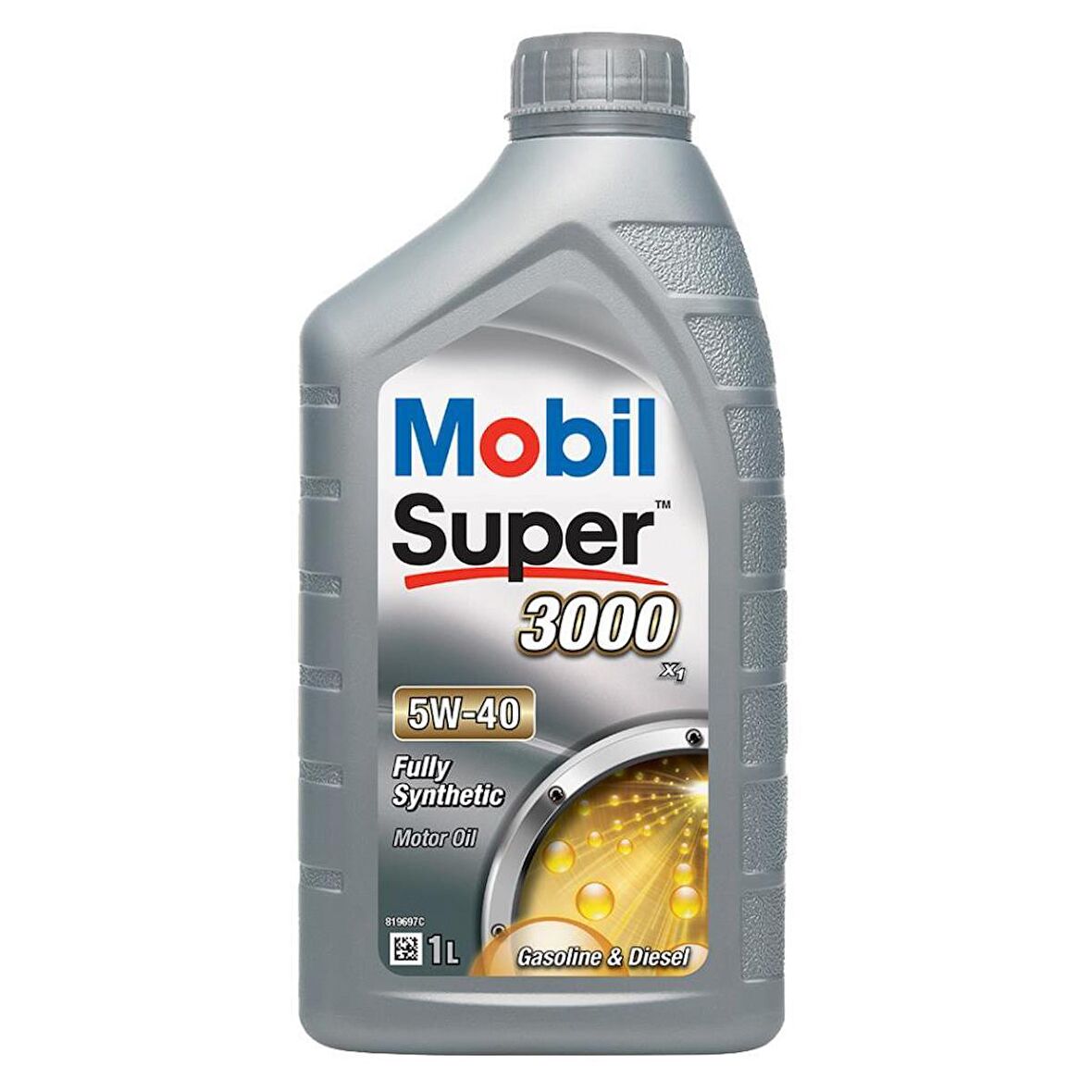 Mobil Super 3000 X1 5W-40 1 Lt Tam Sentetik Motor Yağı (Üretim Yılı - 2024)