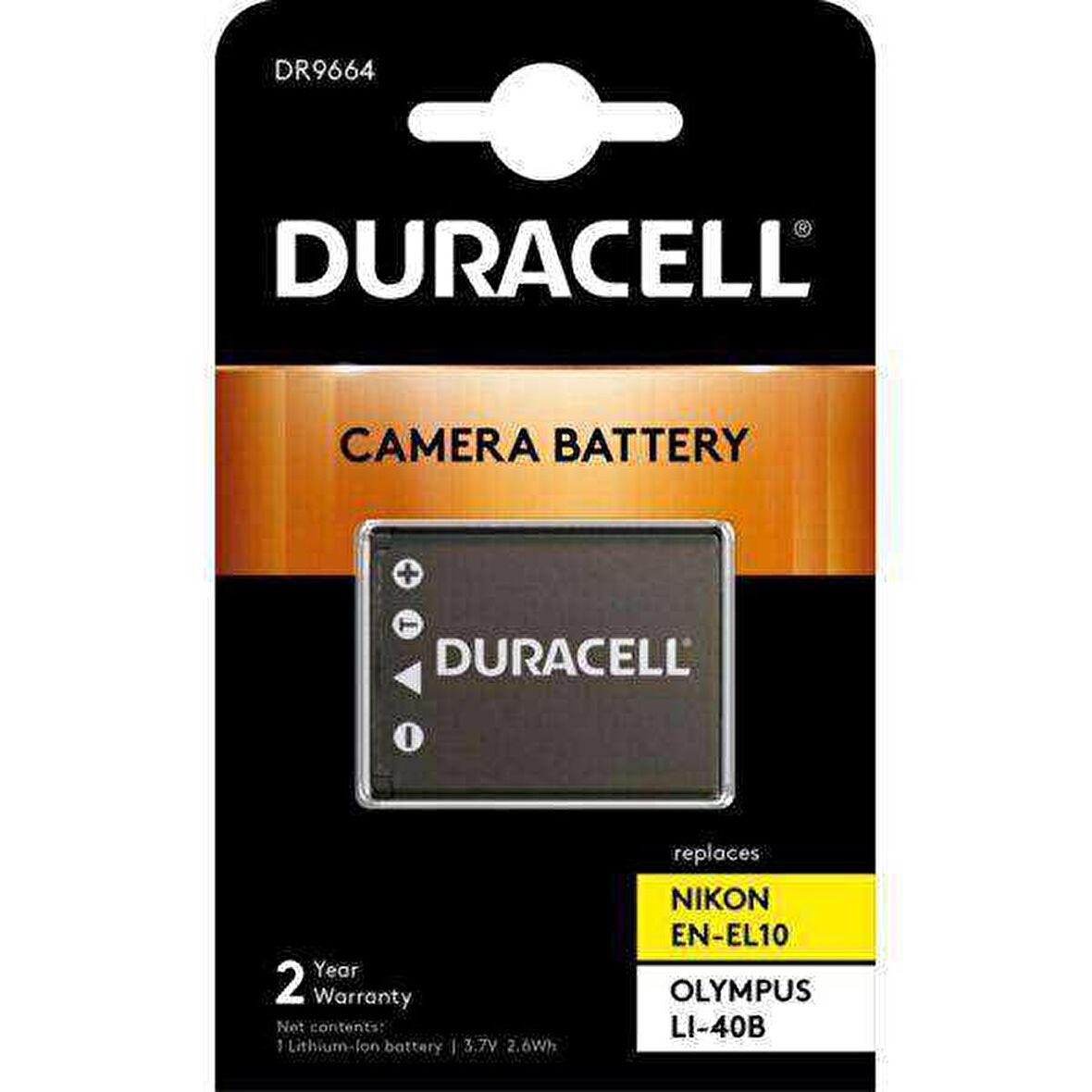 DURACELL DR9664 NIKON EN-EL10 - OLYMPUS BI40B BATARYA