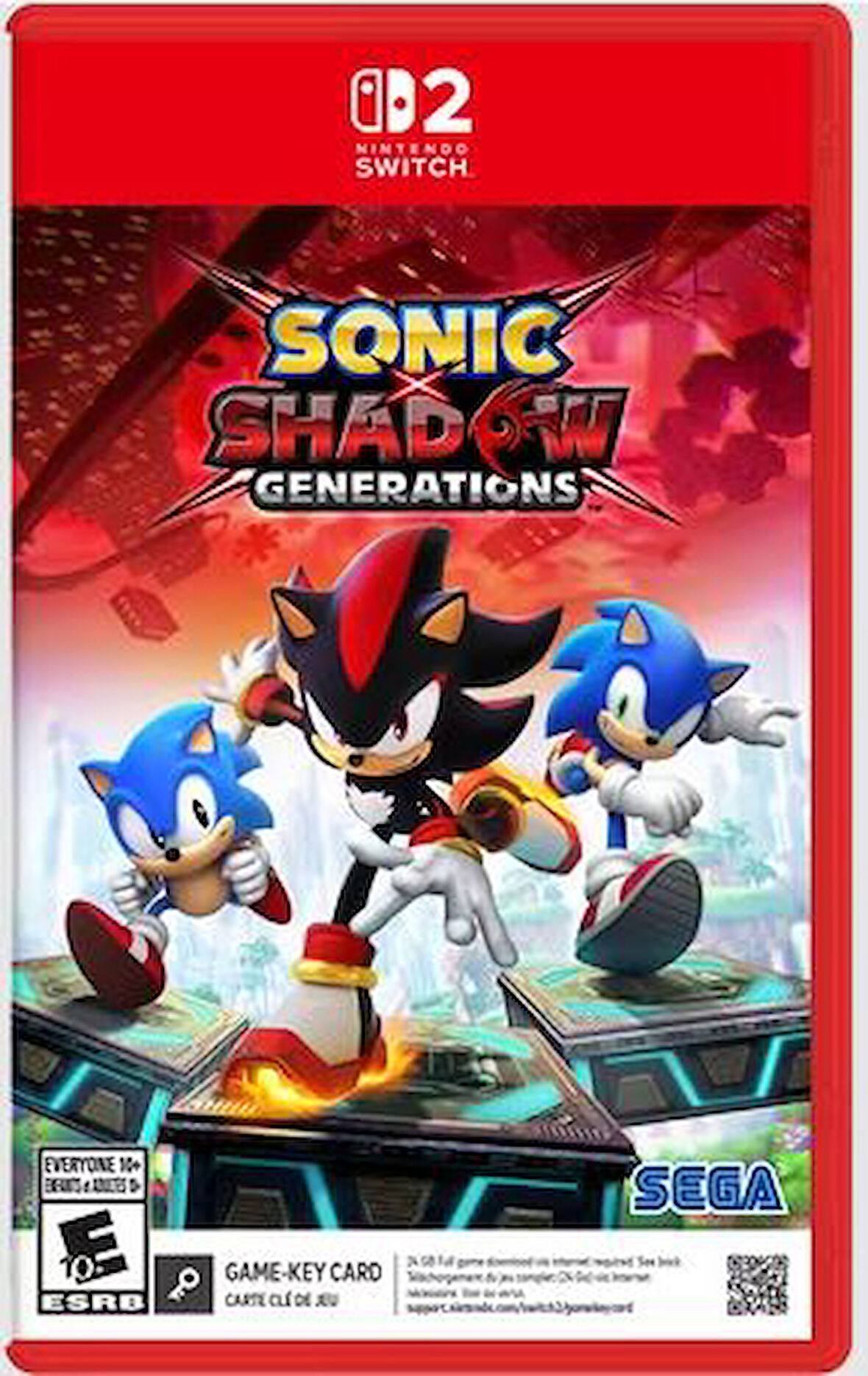 Nintendo Switch 2 Sonic X Shadow Generations