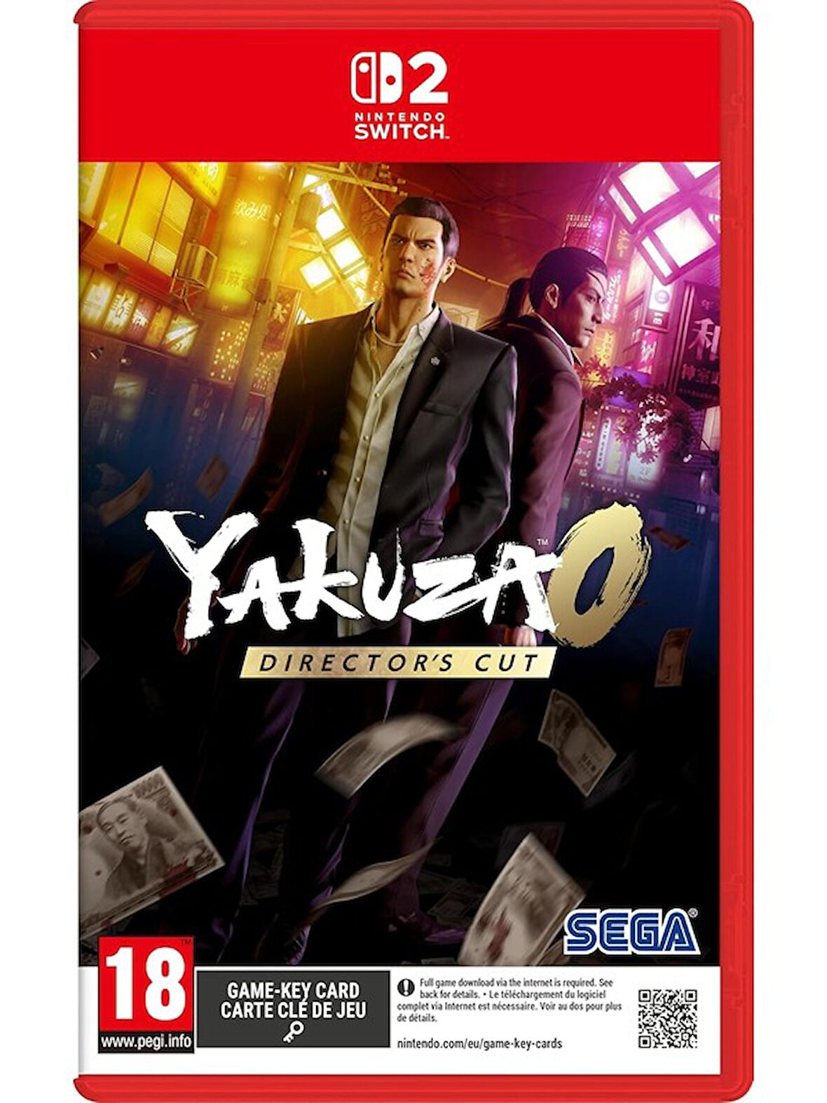 Nintendo Switch 2 Yakuza 0 Director's Cut