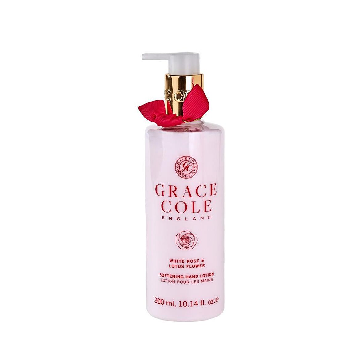 Grace Cole HC White Rose & Lotus Flower El Losyonu 300 Ml