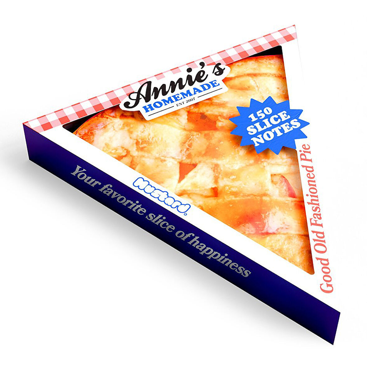 Mustard Elmalı Turta Sticky Not Kağıdı