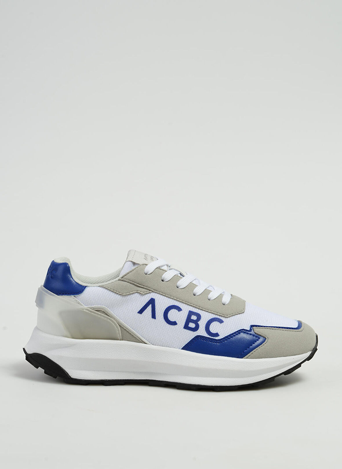 Acbc Beyaz - Mavi Erkek Sneaker SHACBRUN