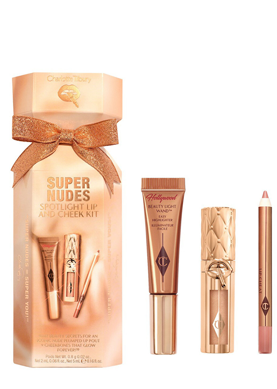 Charlotte Tilbury Super Nudes Spotlight Ruj ve Allık Seti