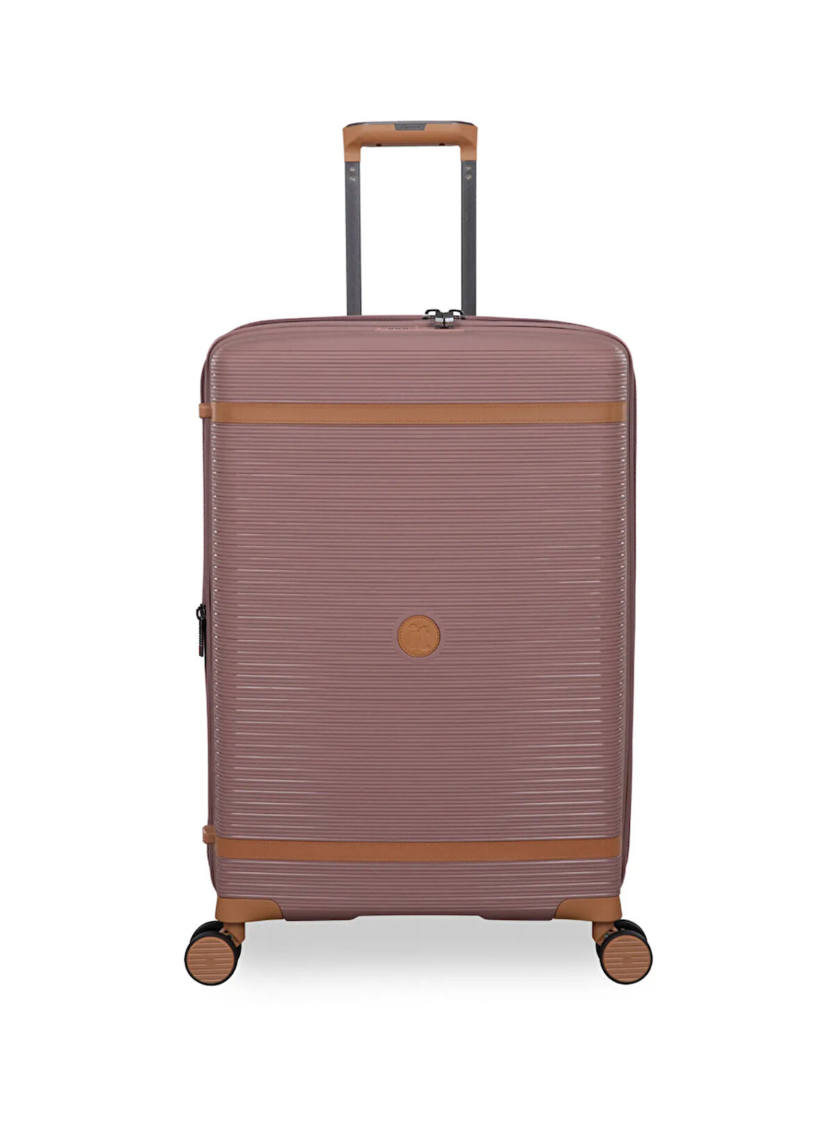 İtluggage Kiremit Çekçekli Sert Valiz Illustrious Orta