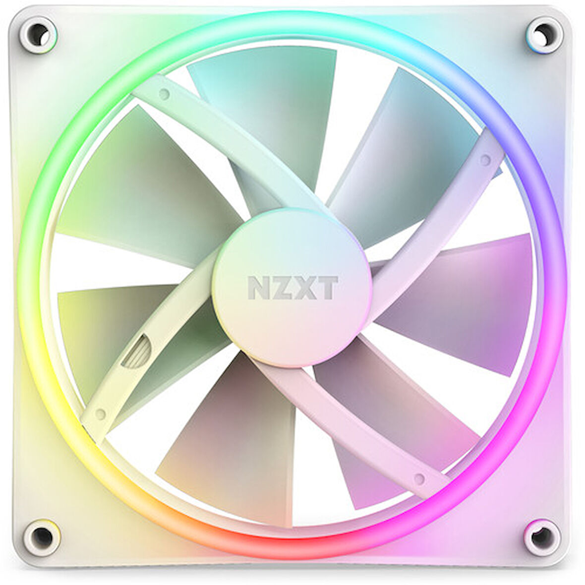 NZXT F140 RGB Duo Beyaz 140 mm Fan RF-D14SF-W1