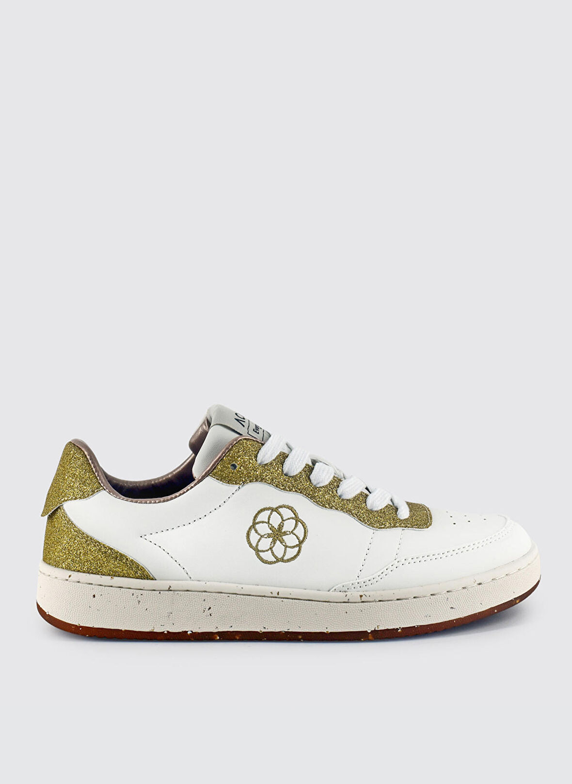 Acbc Beyaz - Altın Kadın Sneaker SHACBEWF218