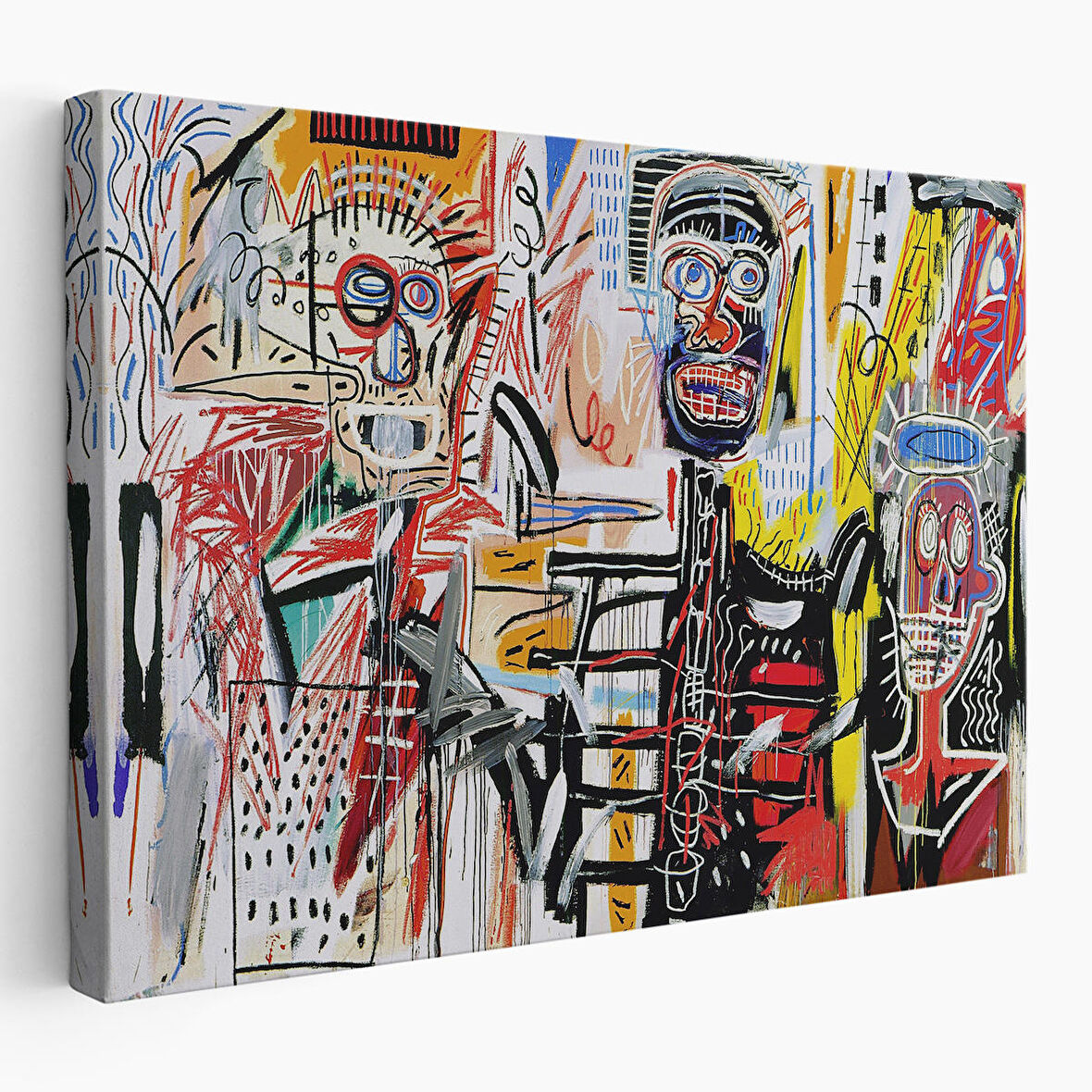 Jean Michel Basquiat'in Untitled Kanvas Tablo-5056