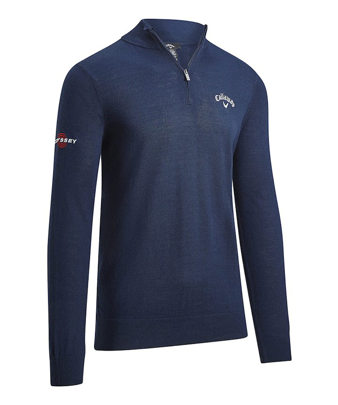 Callaway 1/4 Zip Merino Erkek Yün Karışımlı İnce Kazak