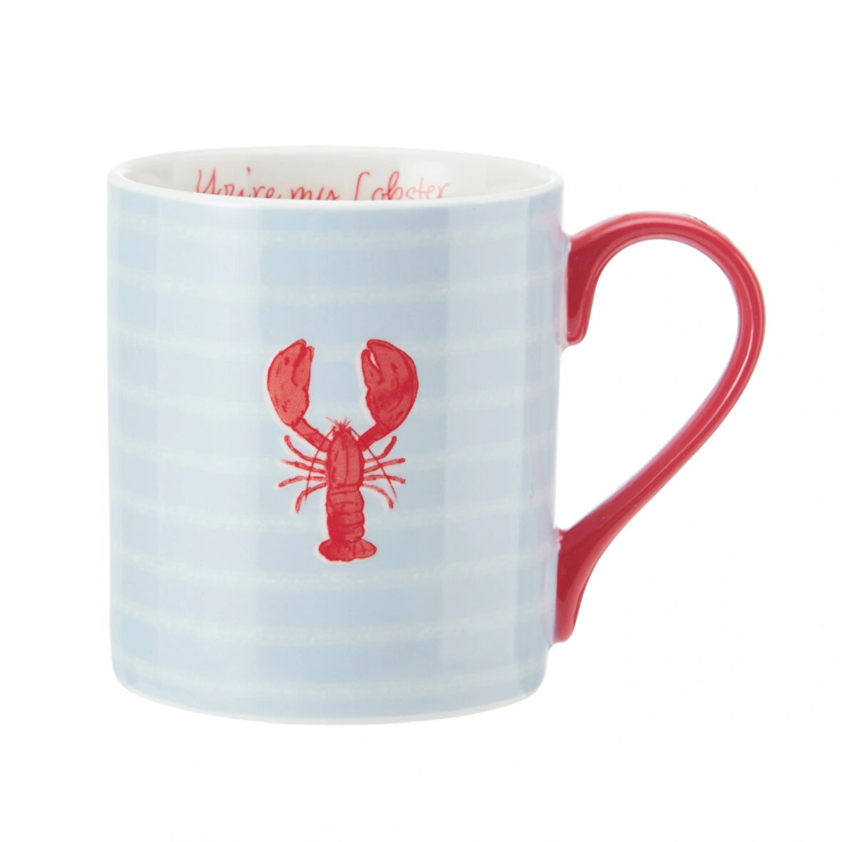 Mikasa MKCANLOBSTER Fine China 280ml Düz Taraflı Kupa Istakoz