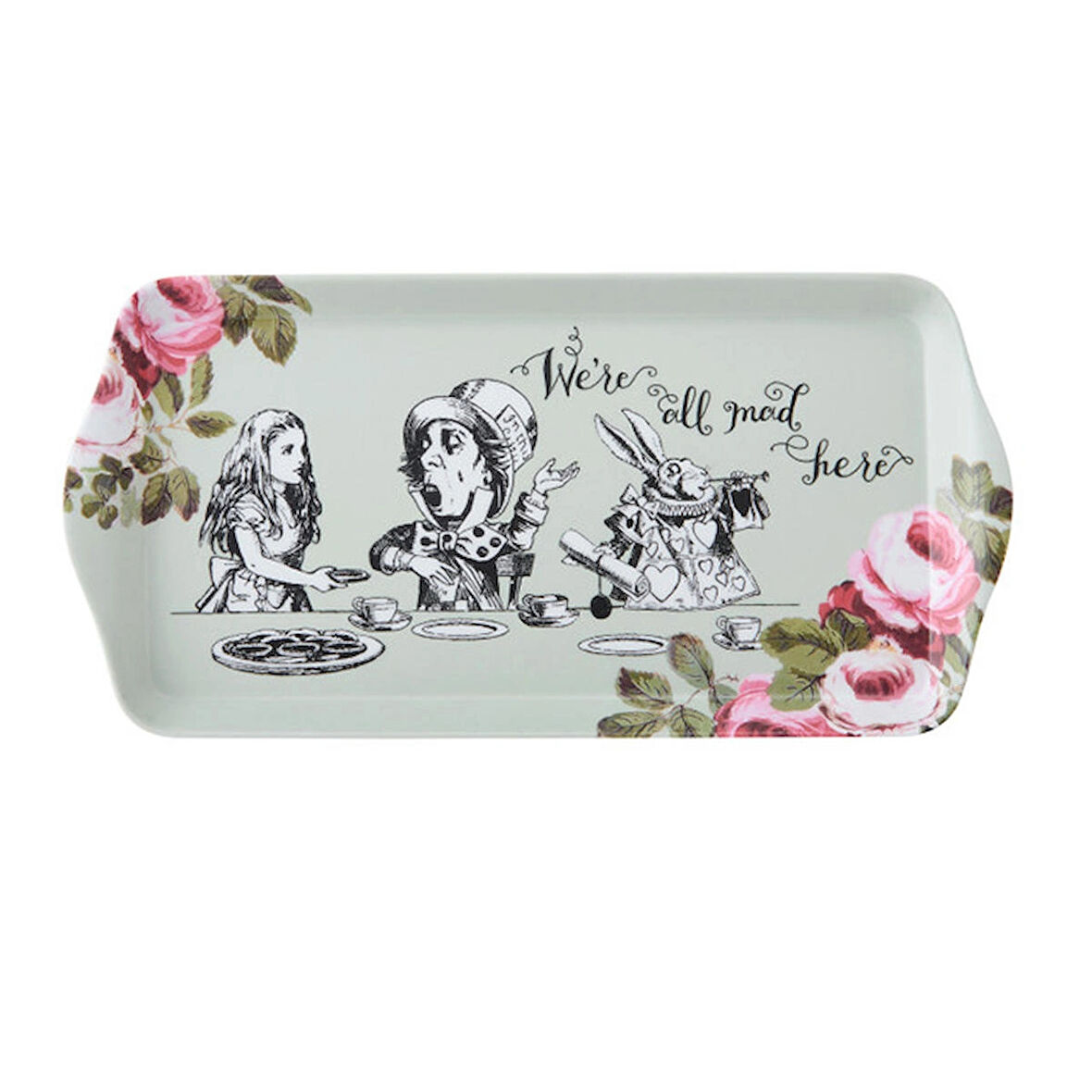 Mikasa x V&A Alice in Wonderland Melamin Servis Tepsisi  31x15cm
