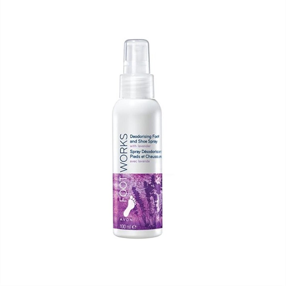 Foot Works Lavanta Kokulu Koku Önleyici Ayak Ve Ayakkabı Spreyi 100 Ml