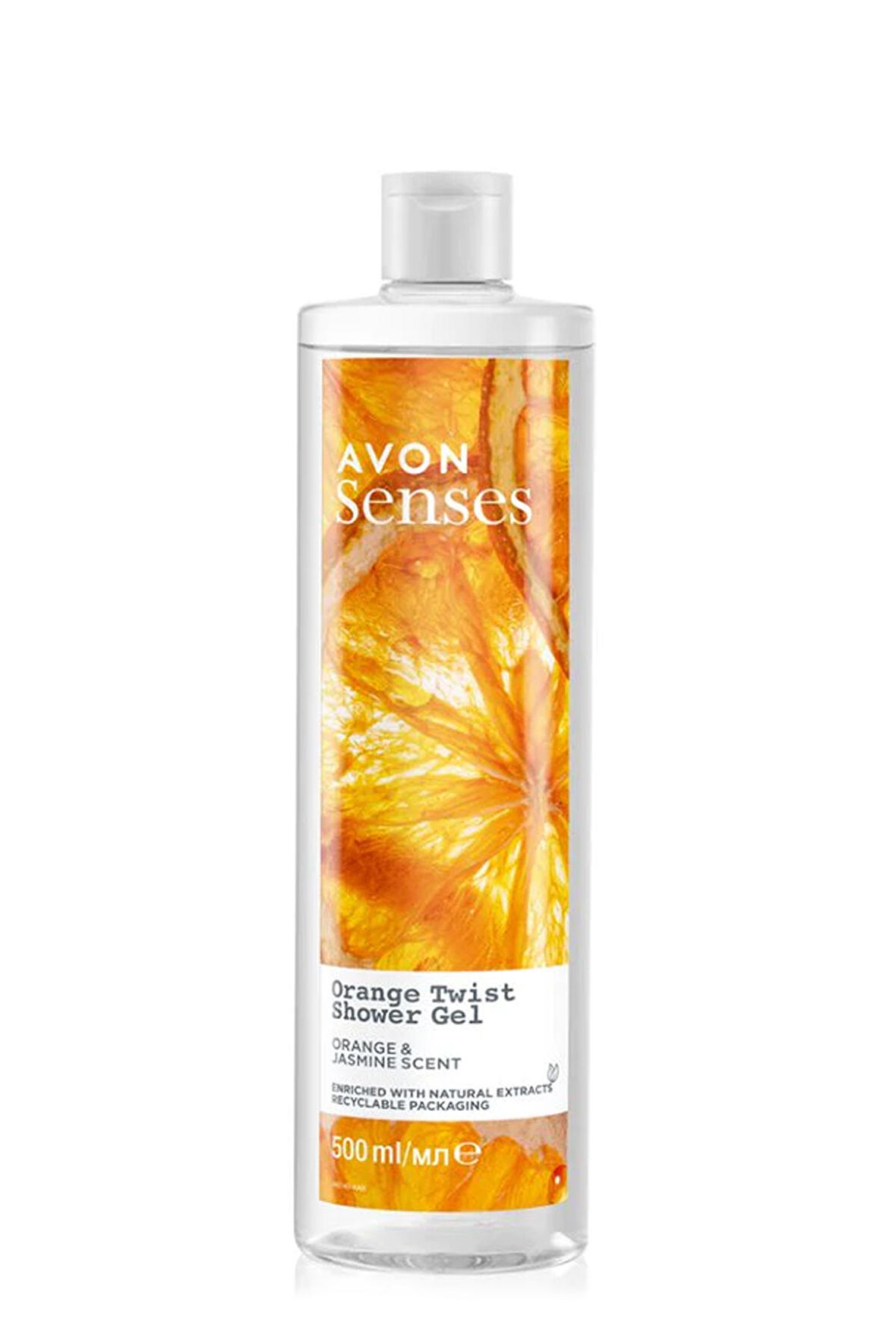 Avon Senses Orange Twist Portakal ve Yasemin Kokulu Duş Jeli 500 Ml.