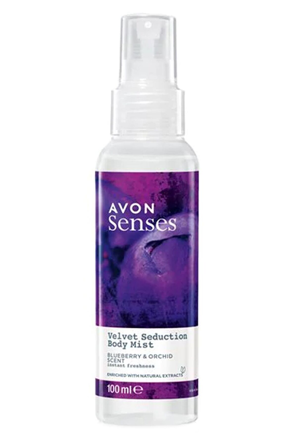 Avon Velvet Seduction Yaban Mersini ve Orkide Kokulu Vücut Spreyi 100 Ml.