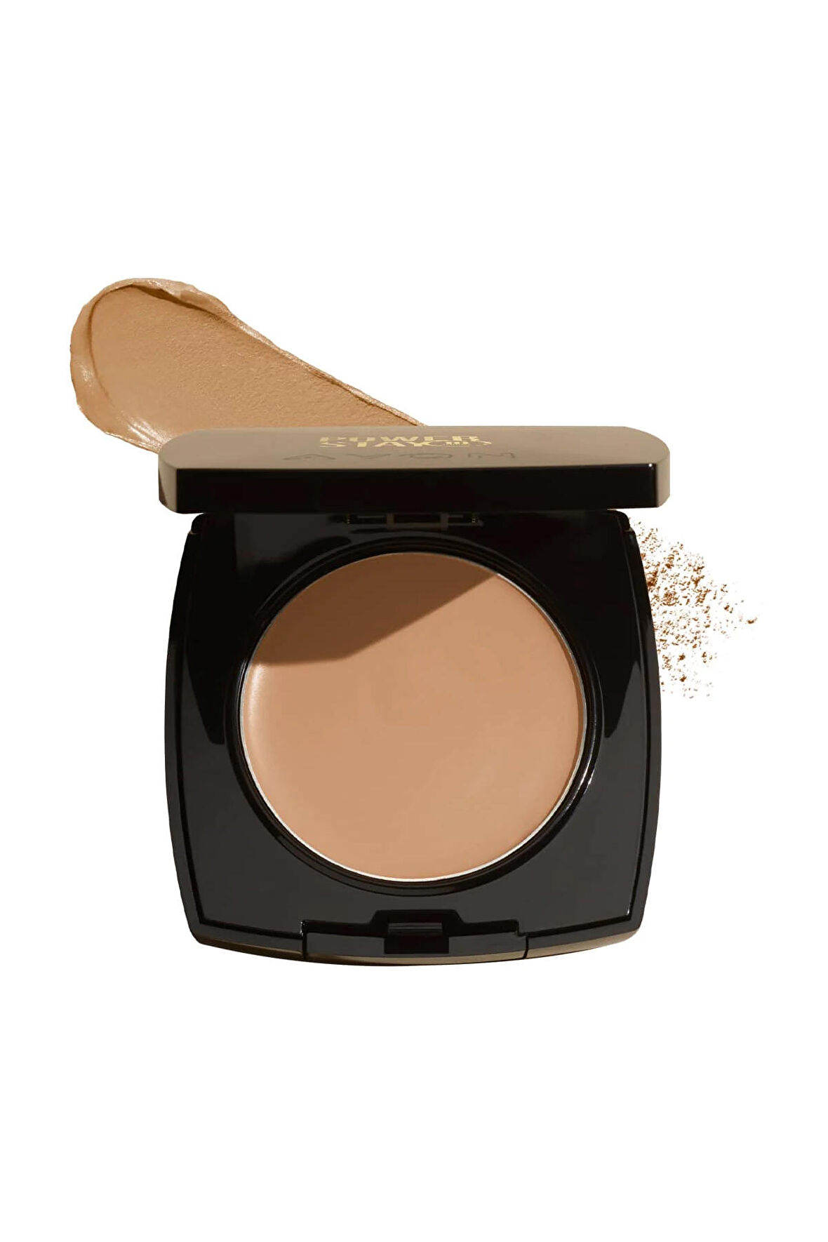 Avon Power Stay Kremsi Pudra Fondöten Sun Beige