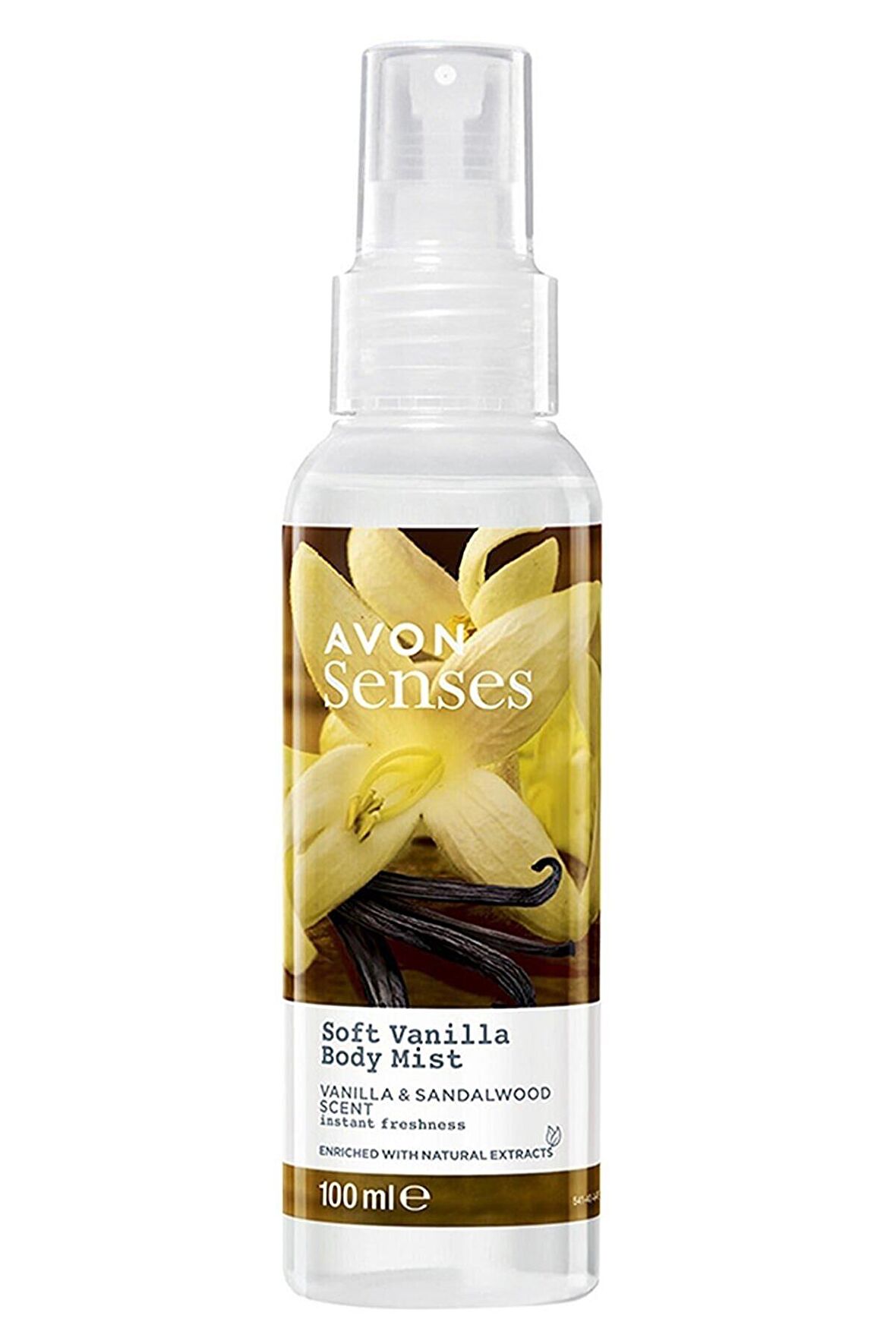 Soft Vanilla Vanilya Ve Sandal Ağacı Kokulu Vücut Spreyi 100 Ml 