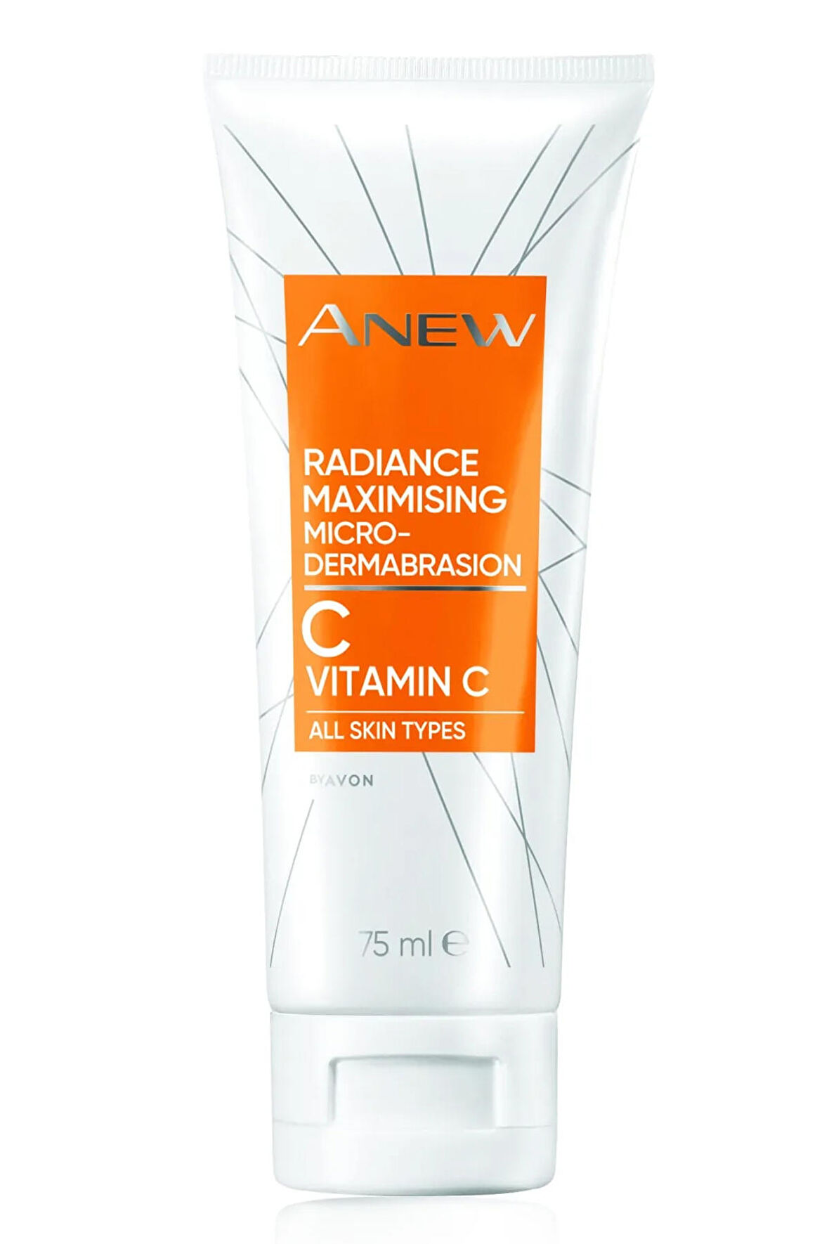 Avon Anew Yüz İçin Aydınlık Görünüm Veren C Vitamini İçeren Arındırıcı Scrub 75 Ml.