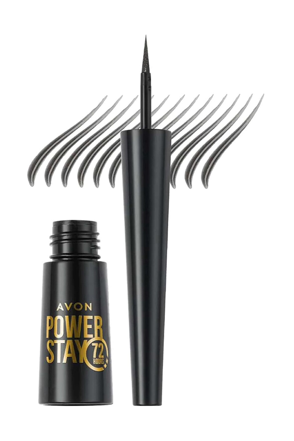 Avon Power Stay 72 Saat Kalıcı Renkli Kaş Jeli Soft Black