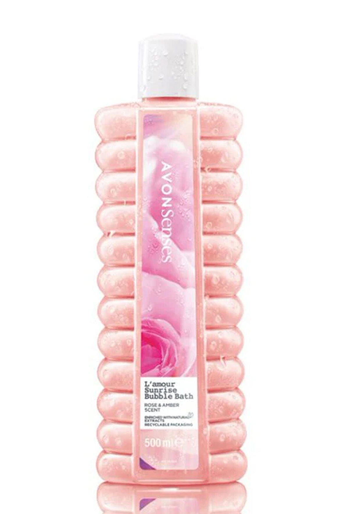 Avon L'Amour Sunrise Gül ve Kehribar Kokulu Banyo Köpüğü 500 Ml.