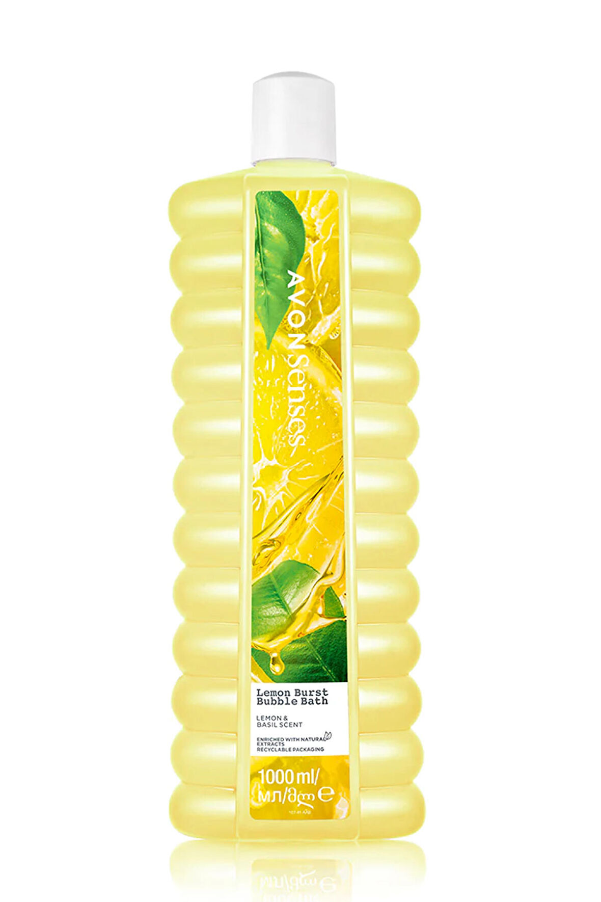 Avon Senses Lemon Burst Limon ve Reyhan Kokulu Banyo Köpüğü 1 Lt.