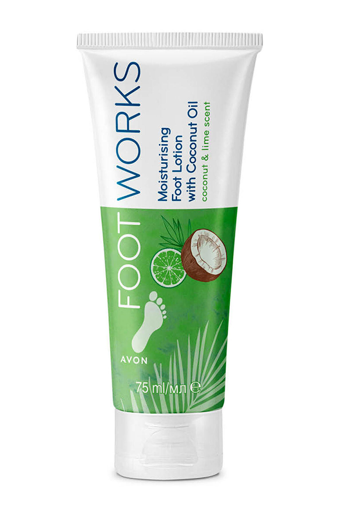 Footworks Hindistan Cevizi ve Misket Limonu Özlü Ayak Losyonu 75 Ml.