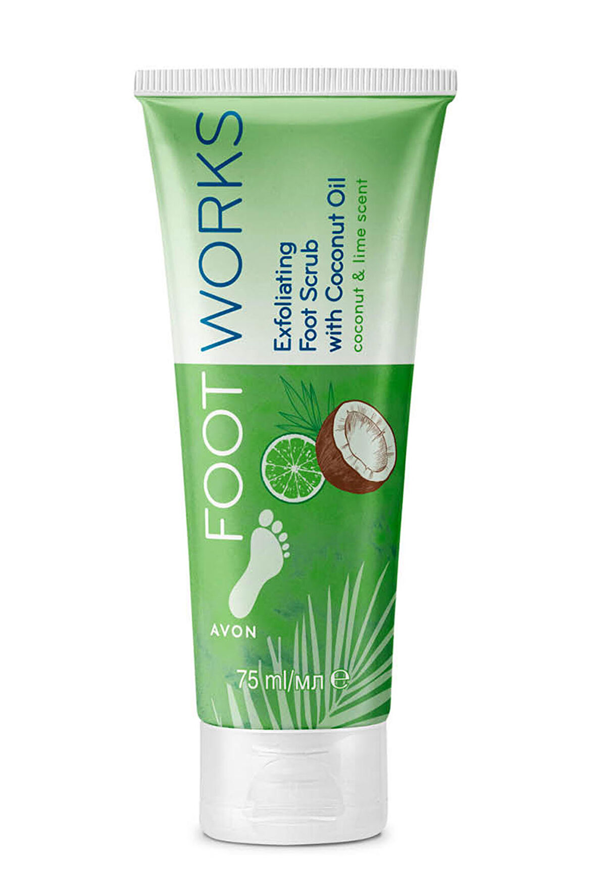 Footworks Hindistan Cevizi ve Misket Limonu Özlü Ayak için Scrub 75 Ml.