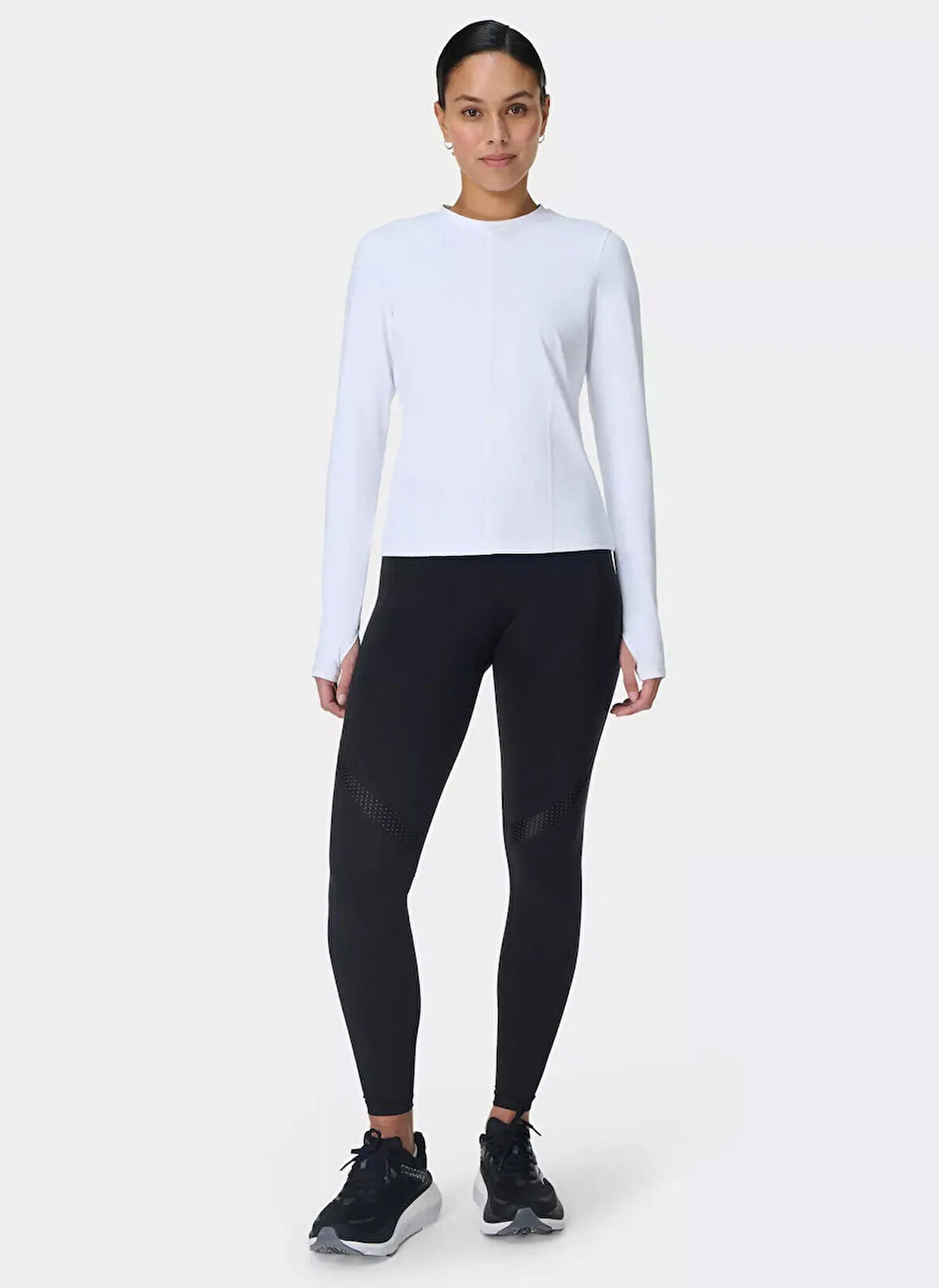 SB10089-001 POWER WORKOUT LEGGINGS Siyah Regular Fit  Kadın Tayt