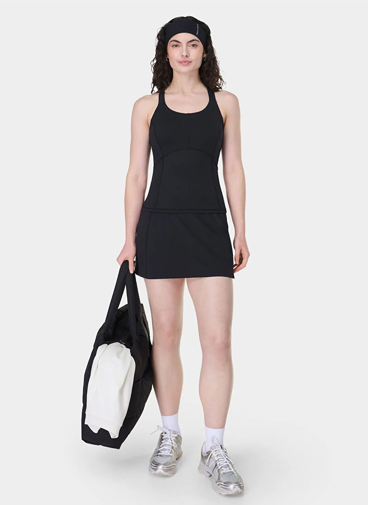 SB10060-001 ALL DAY ACTIVE SKORT Siyah Regular Fit  Kadın Etek