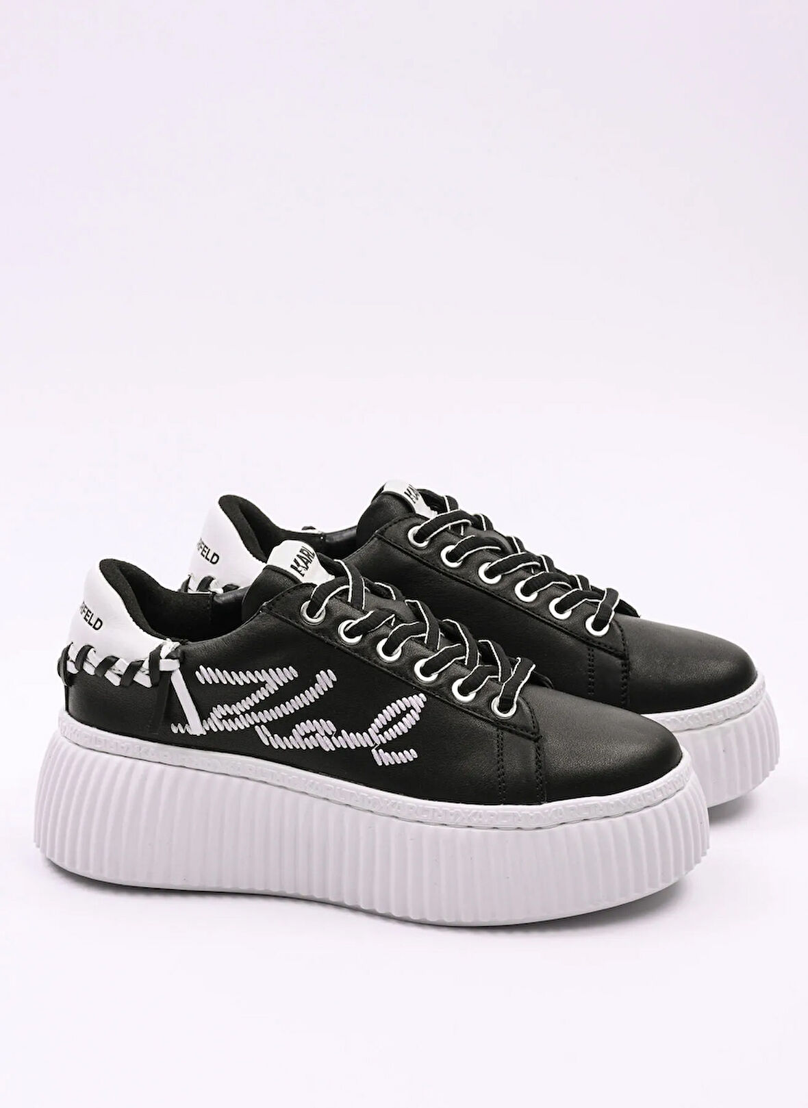 KARL LAGERFELD Siyah Kadın Sneaker KL42372
