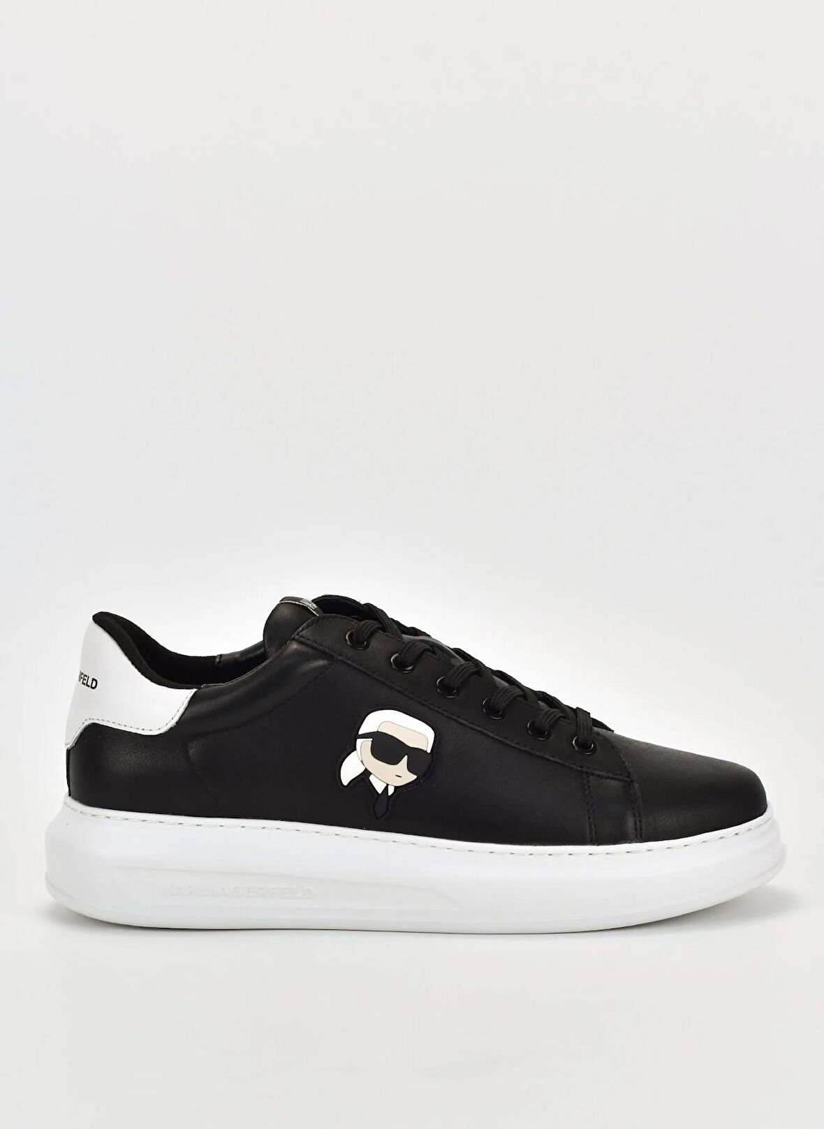 KARL LAGERFELD Siyah Erkek Sneaker KAPRI MENS Karl NFT Lo Lace