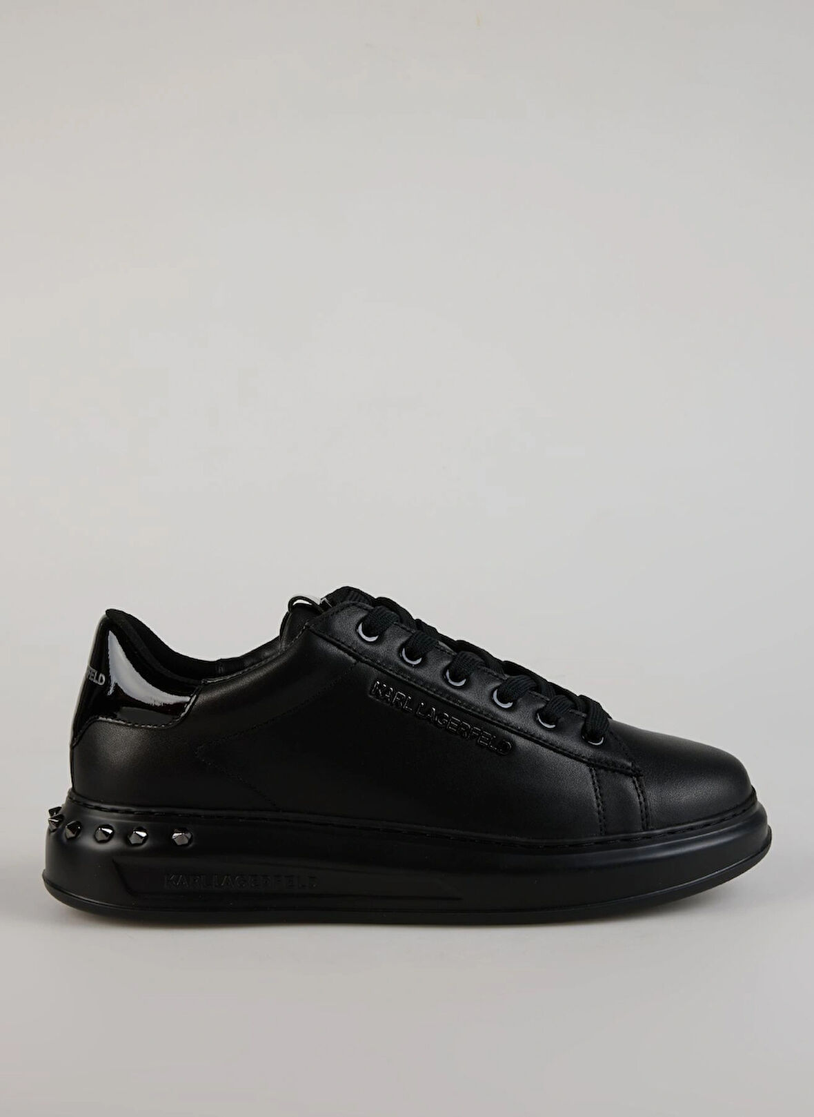 KARL LAGERFELD Siyah Erkek Sneaker KAPRI MENS Studebakker Lo