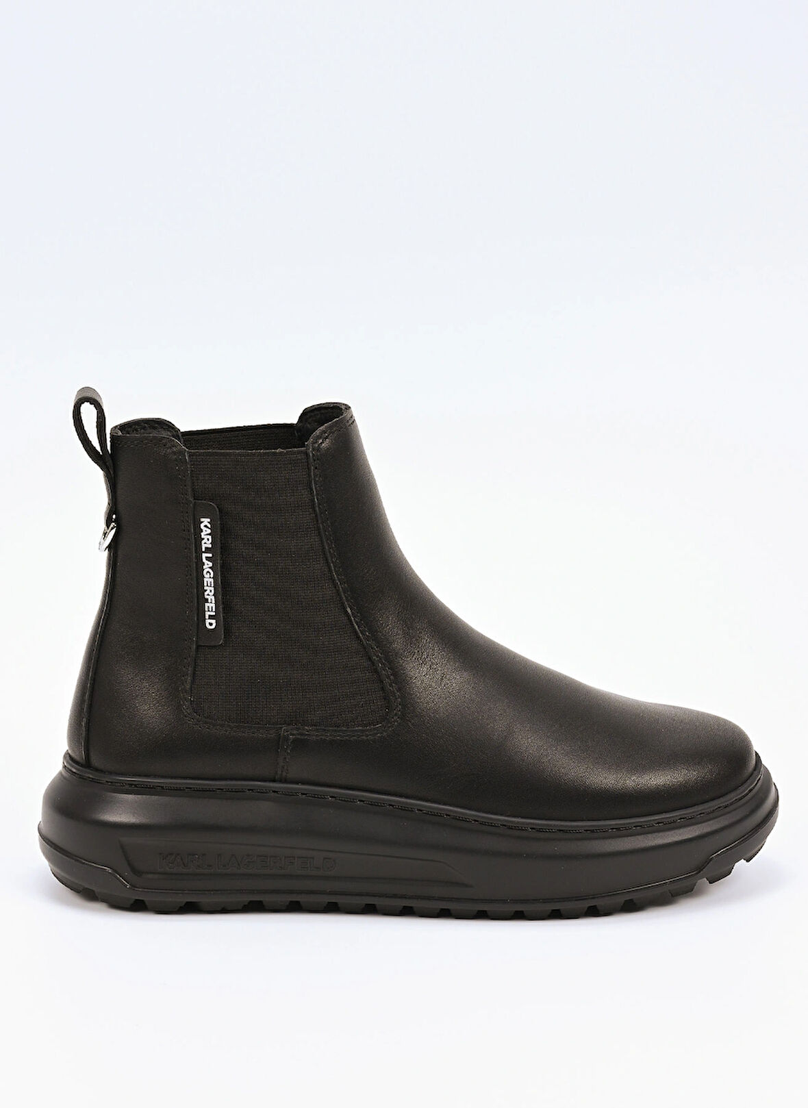 KARL LAGERFELD Deri Siyah Kadın Bot KL67564 00X