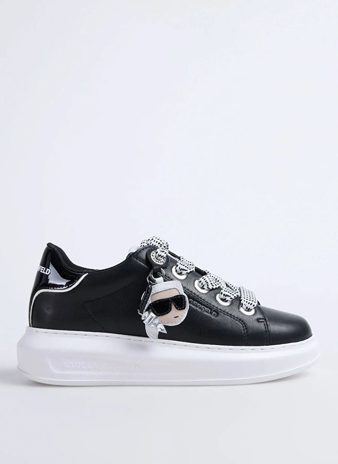 KARL LAGERFELD Siyah Kadın Sneaker KL62576T