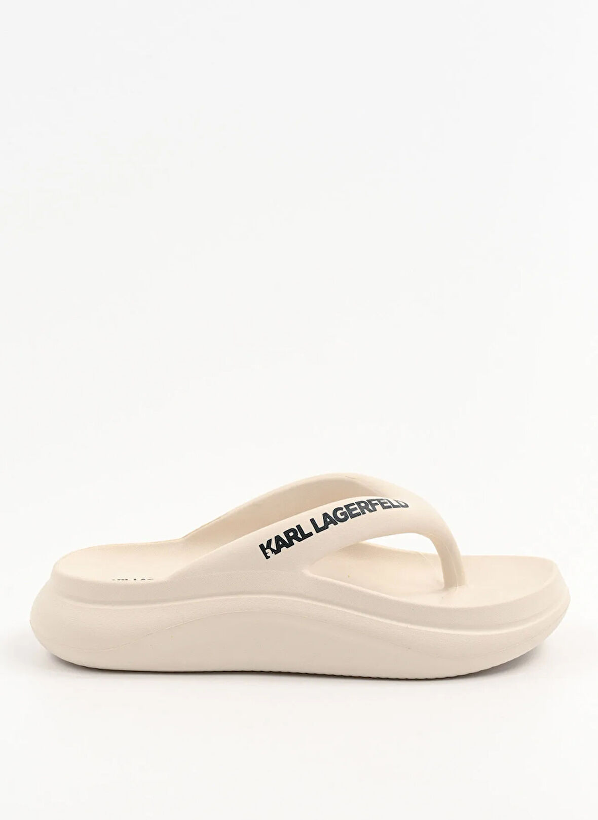 KARL LAGERFELD Krem Kadın Terlik KL85025