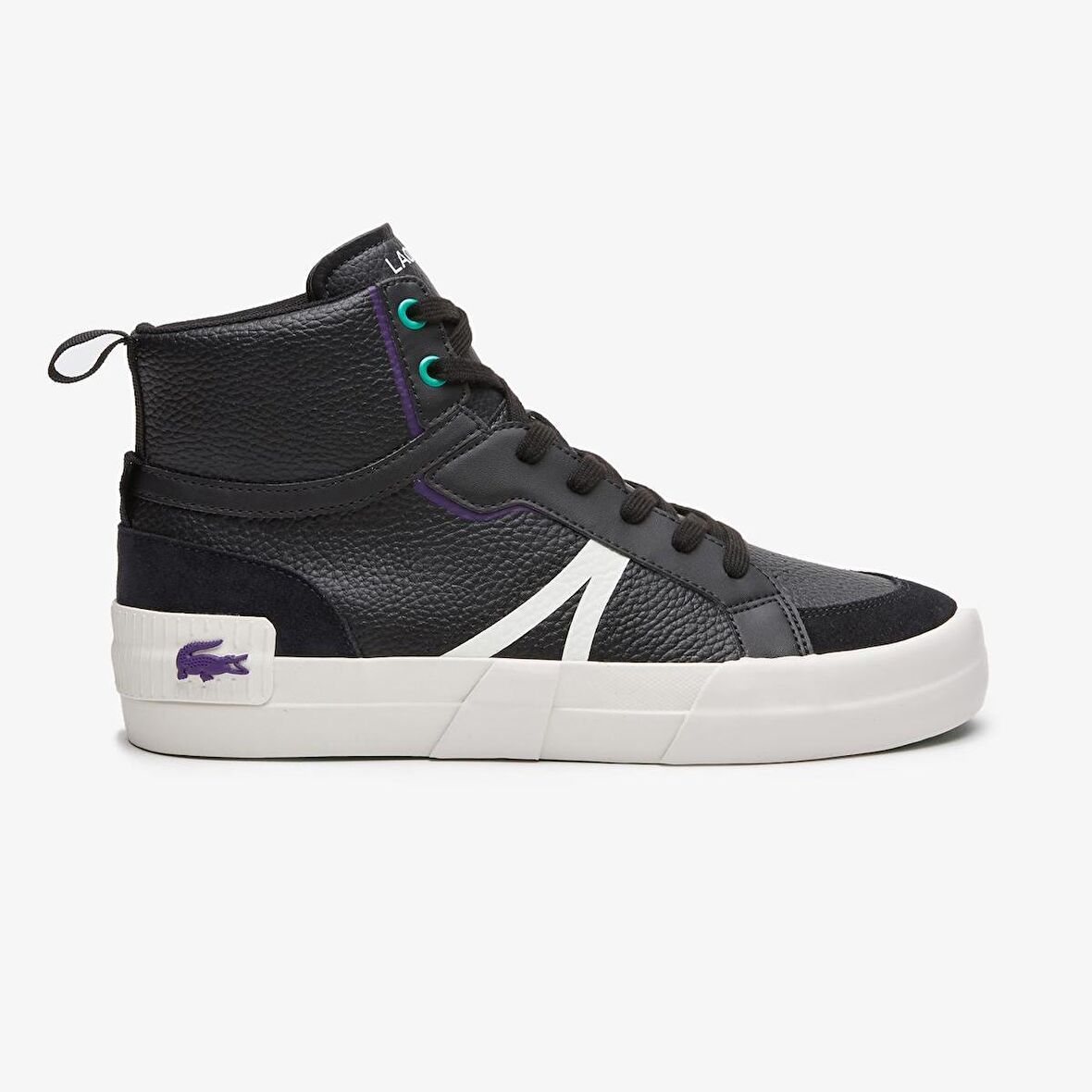 Lacoste SPORT L004 Mid Erkek Siyah Sneaker