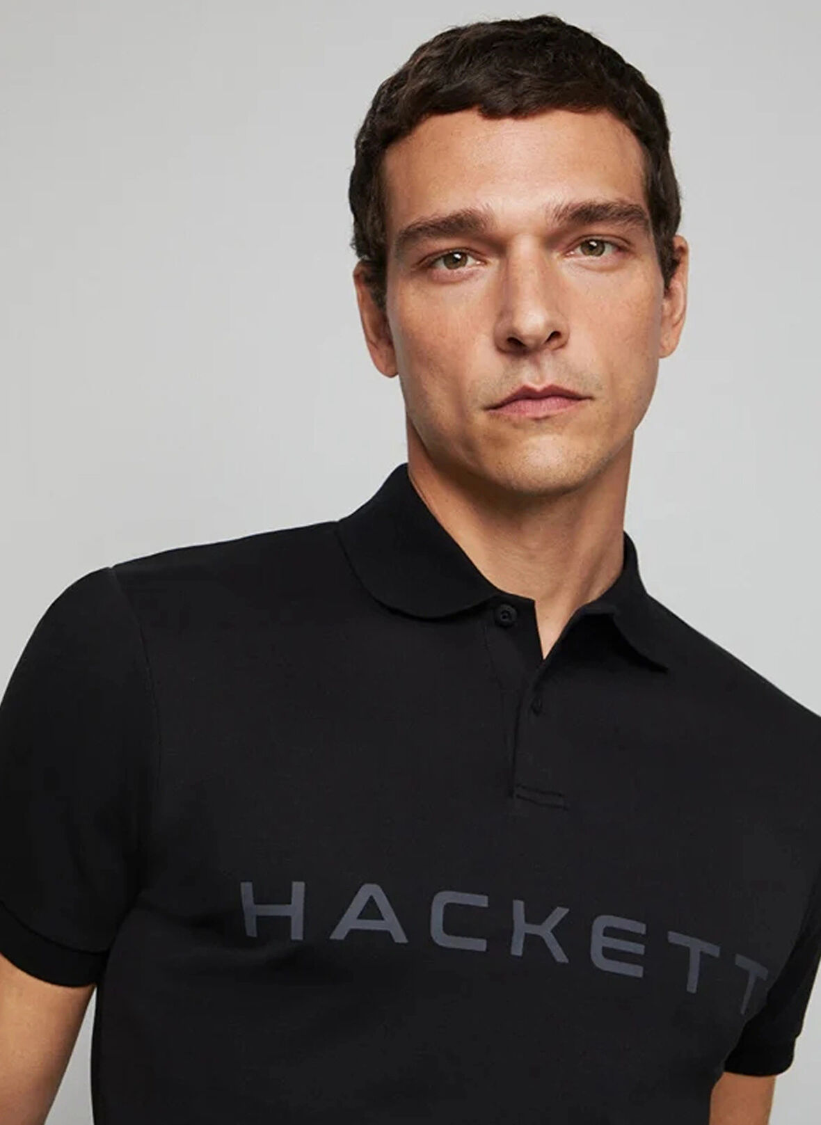 Hackett Siyah Erkek Polo T-Shirt HM563104