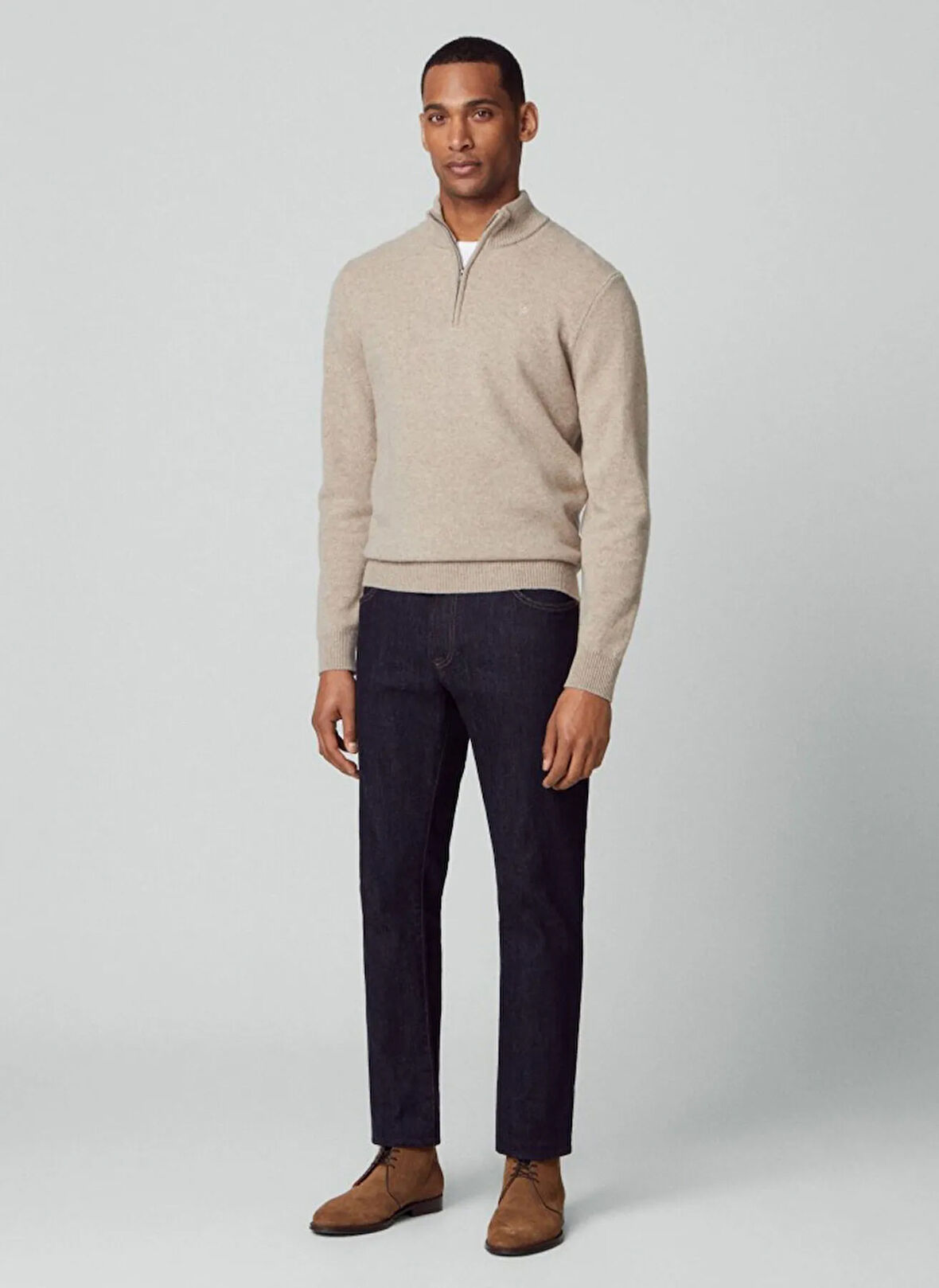 Hackett Normal Bel Normal Paça Slim Fit Erkek Denim Pantolon HM212528